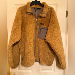 Vintage 1999 Patagonia Tequila Gold Fleece Jacket XL